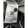 HUMILITY maxi camicia donna nera BASMA-V 100% cotone MADE IN ITALY