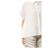 HUMILITY blusa donna over ecru BOVIRI-C MADE IN ITALY