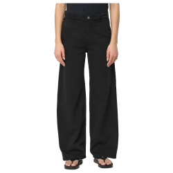 HUMILITY jeans donna neri palazzo JAY-G 99% cotone 1% elastan