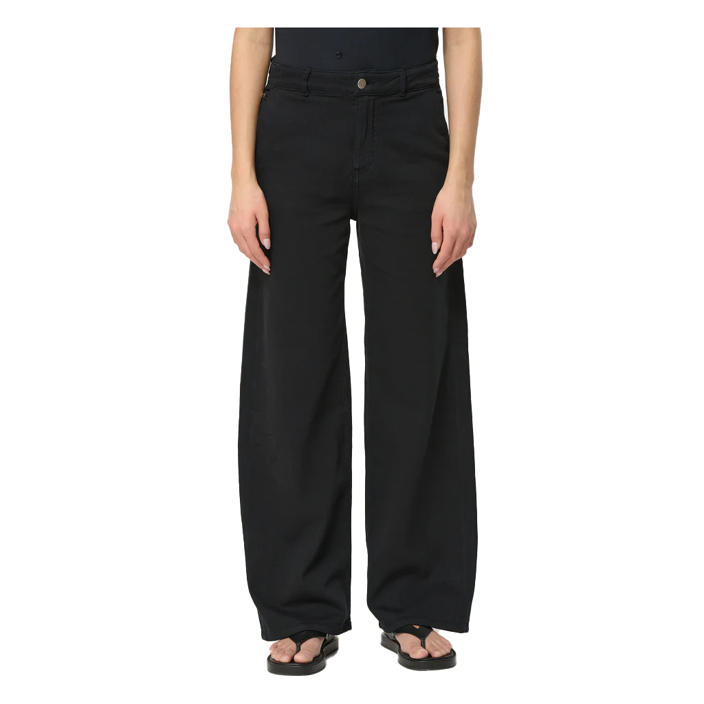 HUMILITY jeans donna neri palazzo JAY-G 99% cotone 1% elastan HUMILITY jeans donna neri palazzo JAY-G 99% cotone 1% elastan