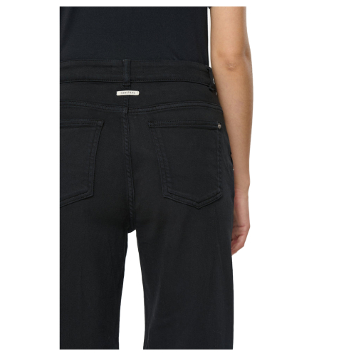 HUMILITY jeans donna neri palazzo JAY-G 99% cotone 1% elastan