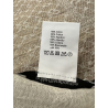 LA FEE MARABOUTEE sciarpa donna ecru+cotone jacquard DAIKON
