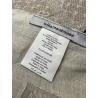 LA FEE MARABOUTEE sciarpa donna ecru+cotone jacquard DAIKON