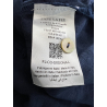 LA FEE MARABOUTEE blue linen jumpsuit DEDONA-L MADE IN ITALY