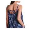 LA FEE MARABOUTEE women's palazzo jumpsuit light denim DIDART-J 100% cotton MADE IN ITALY