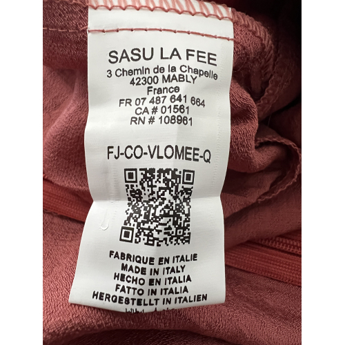 LA FEE MARABOUTEE women's jumpsuit VLOMEE-Q 75% viscose 25% polyamide MADE IN ITALY
