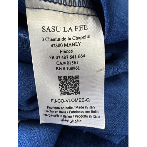 LA FEE MARABOUTEE women's jumpsuit VLOMEE-Q 75% viscose 25% polyamide MADE IN ITALY