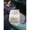 LA FEE MARABOUTEE blouse women's patterned petrol multicolor VIJA-C MADE IN ITALY