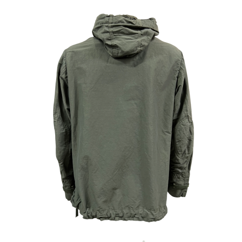 L’IMPERMEABILE field jacket men green CORTINA LE MANS MADE IN ITALY