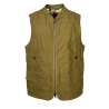 ZEROSETTANTA men's vest waxed cotton biscuit I+256 WAX COT MADE IN ITALY