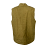 ZEROSETTANTA men's vest waxed cotton biscuit I+256 WAX COT MADE IN ITALY
