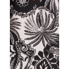 copy of LA FEE MARABOUTEE blouse women's fantasy black/coccio LAMIYA-O MADE IN ITALY