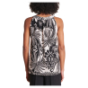 copy of LA FEE MARABOUTEE blouse women's fantasy black/coccio LAMIYA-O MADE IN ITALY