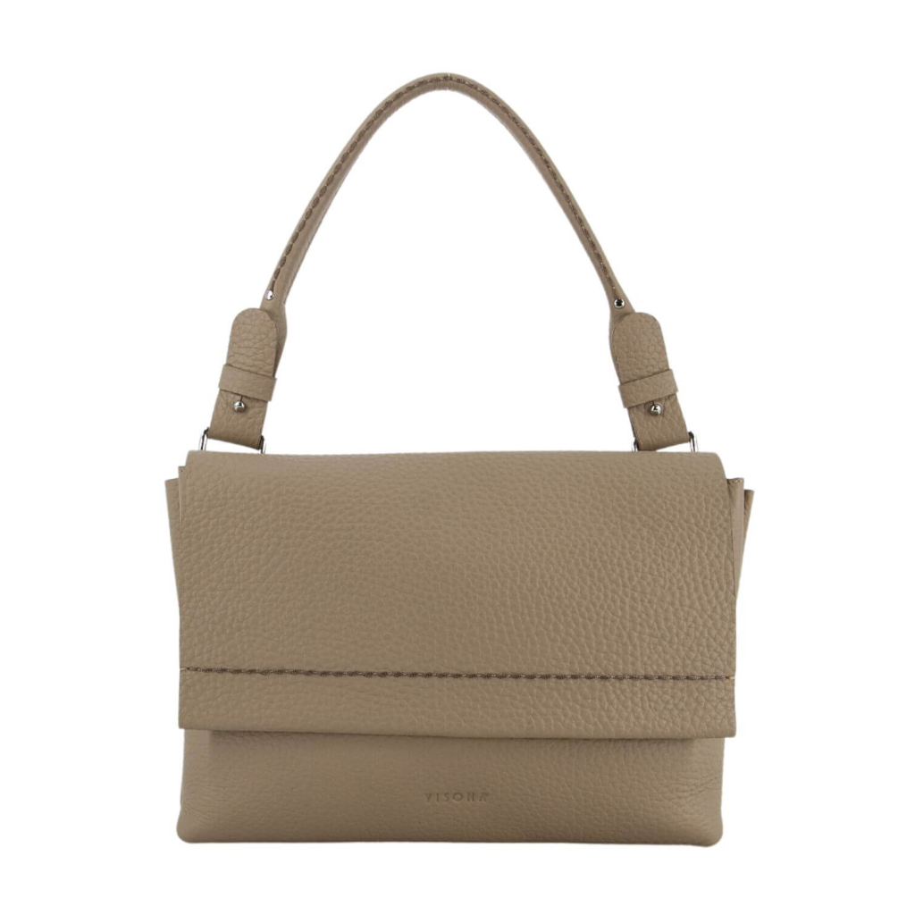 VISONA’ BORSA A SPALLA FLAVIA SANTORINI 25142 100% pelle MADE IN ITALY VISONA’ BORSA A SPALLA FLAVIA SANTORINI 25142 100% pelle MADE IN ITALY