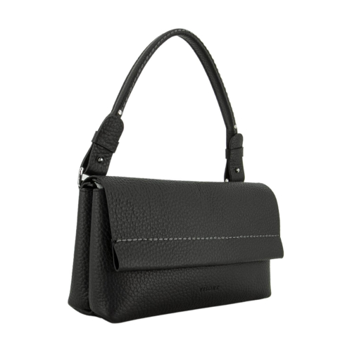 VISONA’ FLAVIA SHOULDER BAG 25141 100% leather MADE IN ITALY