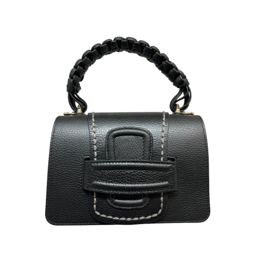 VISONA’ borsa donna a mano 20079 100% pelle MADE IN ITALY