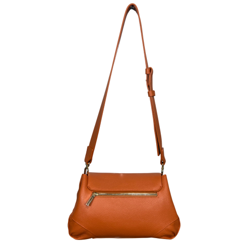 VISONA’ borsa donna a tracolla 25201 100% pelle MADE IN ITALY