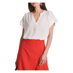 LA FEE MARABOUTEE maglia donna bimateriale VRIANI