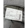 LUIGI BIANCHI giacca uomo sfoderata spinata bianco/grigio 2495/3 02557/1 100% lana vergine