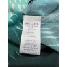 LA FEE MARABOUTEE blusa donna acqua/petrolio LAMIYA-C MADE IN ITALY