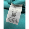 LA FEE MARABOUTEE blusa donna raso verde mare DRAGANA-R  MADE IN ITALY