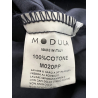 MODULA by NEIRAMI women's flared blue cotton dress M020PP 100% cotton MADE IN ITALY