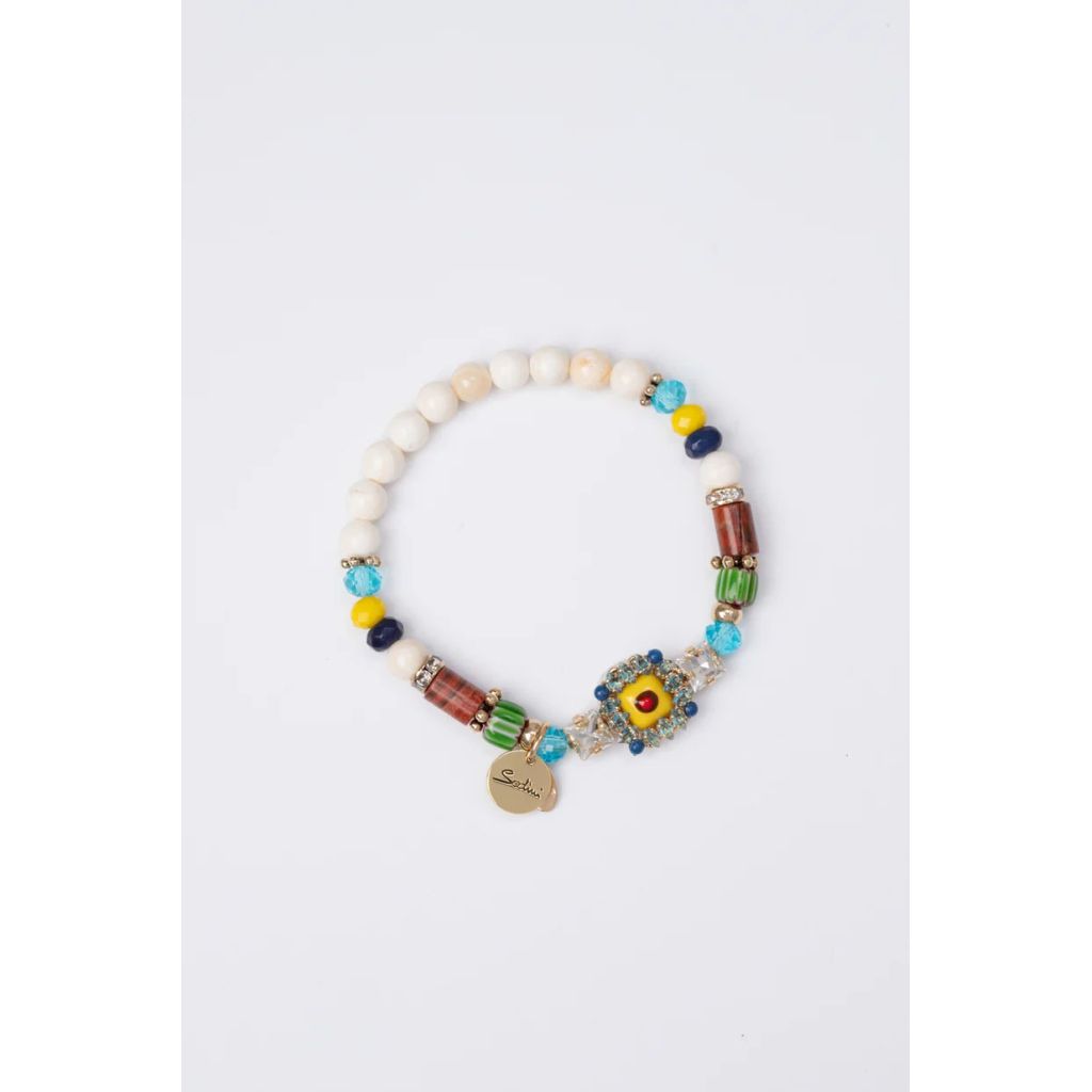 SODINI bracciale elastico multicolore linea PARTENOPE 551760 SODINI bracciale elastico multicolore linea PARTENOPE 551760