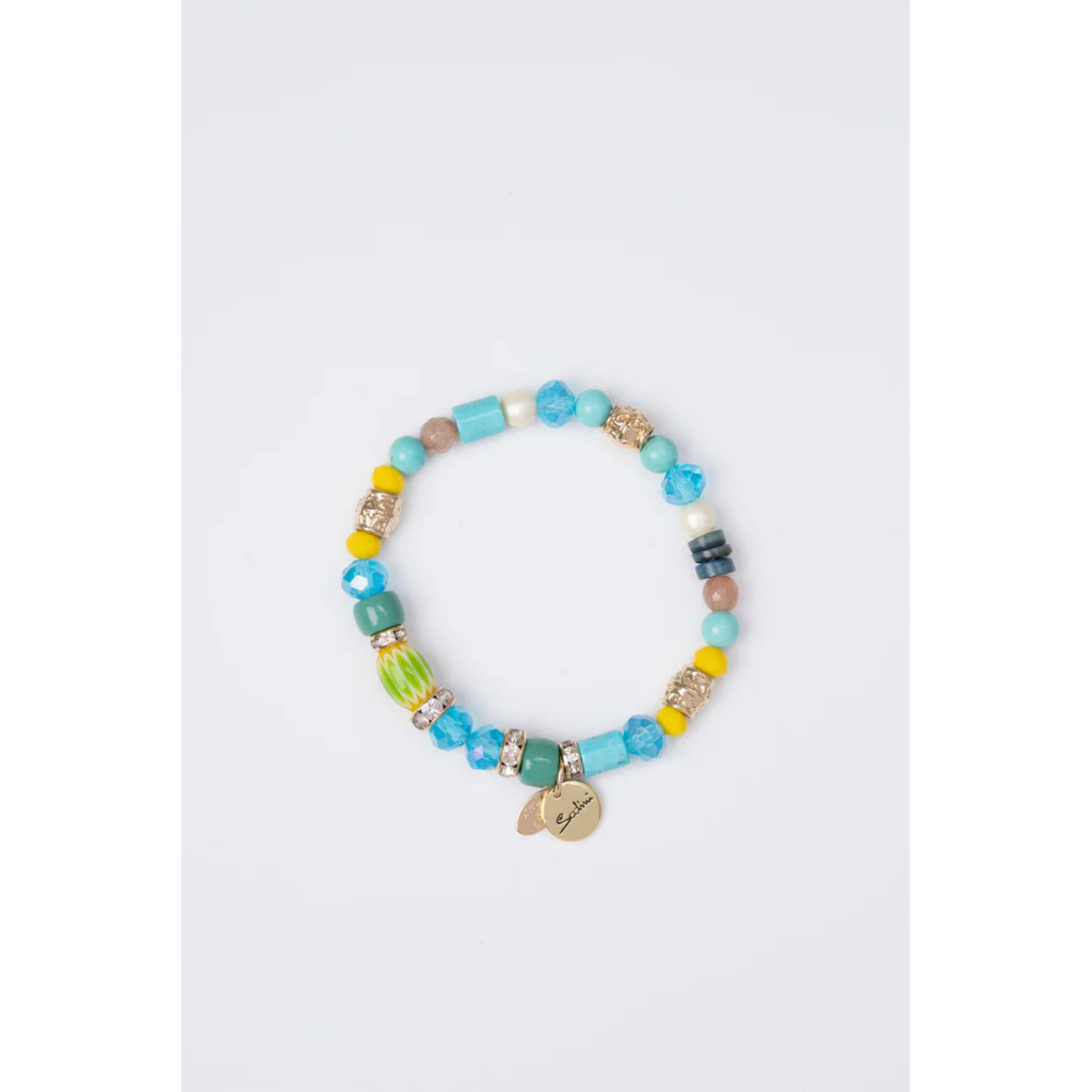 SODINI bracciale elastico multicolore linea PARTENOPE 551765 SODINI bracciale elastico multicolore linea PARTENOPE 551765