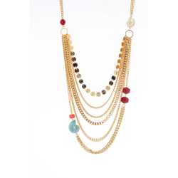 SODINI collana lunga multicolore linea ONDINA 331242