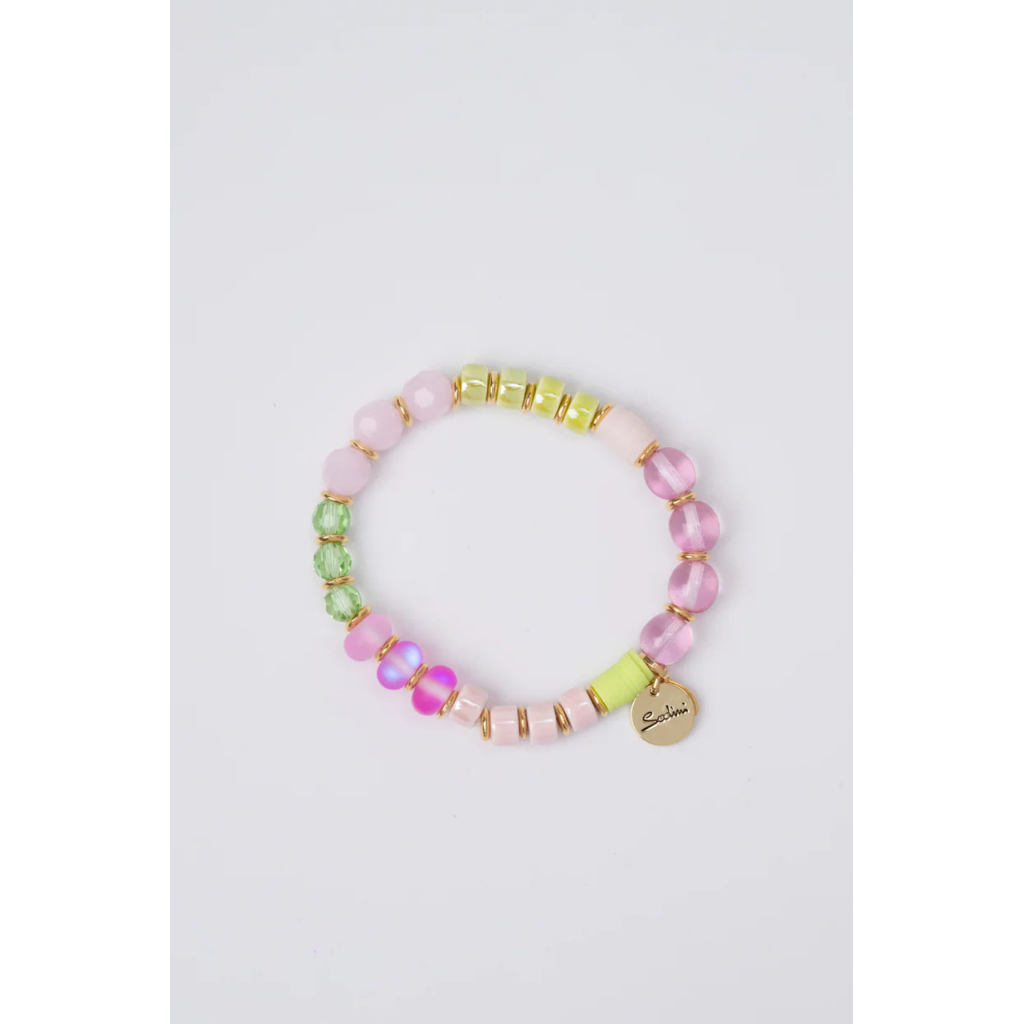 SODINI bracciale elastico multicolore linea FLORA 331209X SODINI bracciale elastico multicolore linea FLORA 331209X