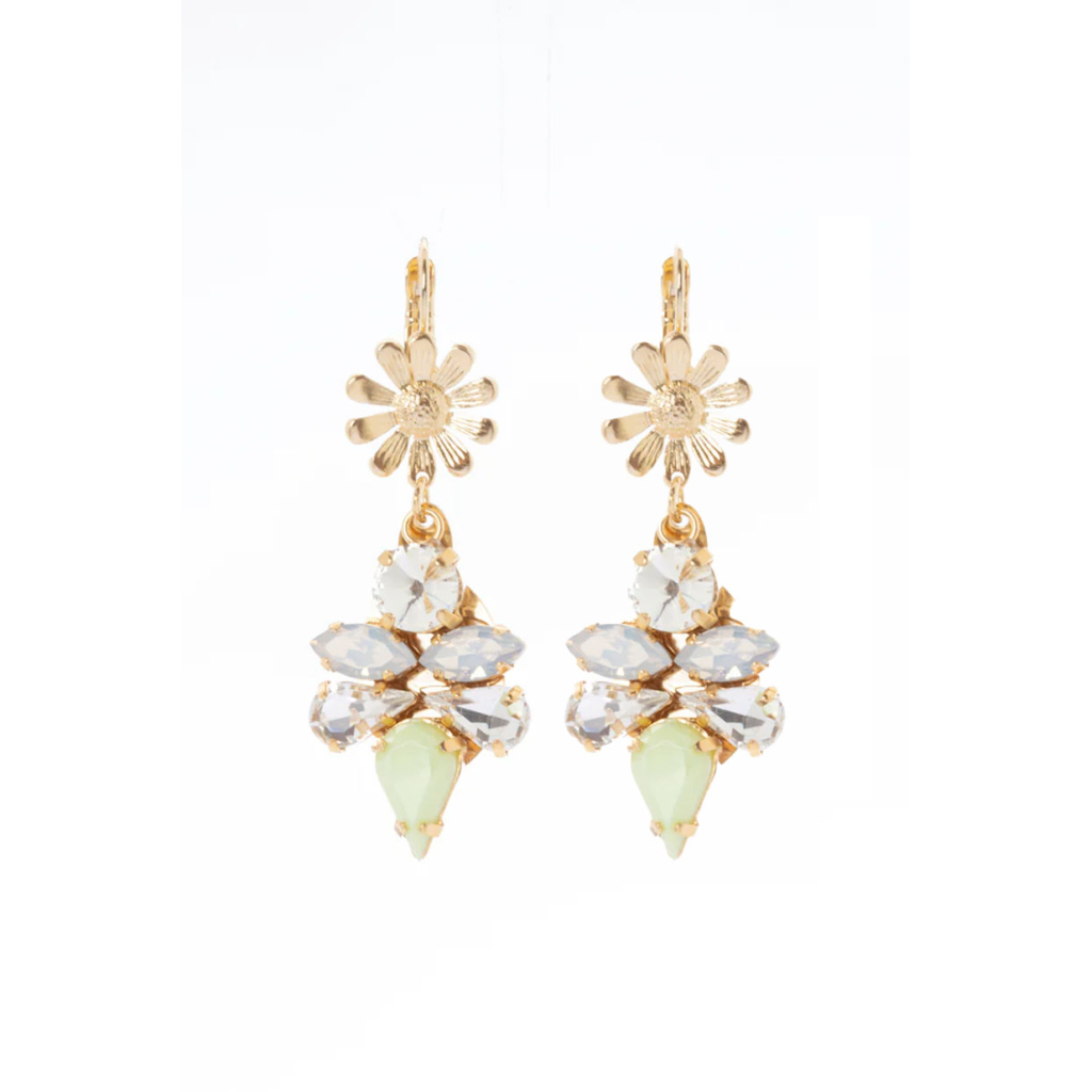 SODINI Daisy and Drop Earrings Flora Multicolor 331215