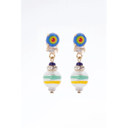 SODINI orecchini multicolore con  pendente Partenope 551805