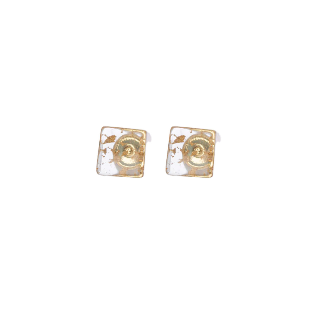 SODINI Orecchini a piccolo cubo Kaaba Bianco/Oro 832123D SODINI Orecchini a piccolo cubo Kaaba Bianco/Oro 832123D