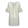 MEIMEIJ blusa lunga donna tessuto plissè M5PY06 100% poliestere
