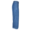 4.10 by BottegaChilometriZero pantalone donna palazzo chambray leggero denim chiaro DD24663 MADE IN ITALY