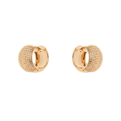 SODINI Orecchini mini cerchio largo Ginevra - Oro 91C110D
