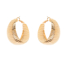 copy of SODINI Ginevra mini wide hoop earrings - Gold 91C110D