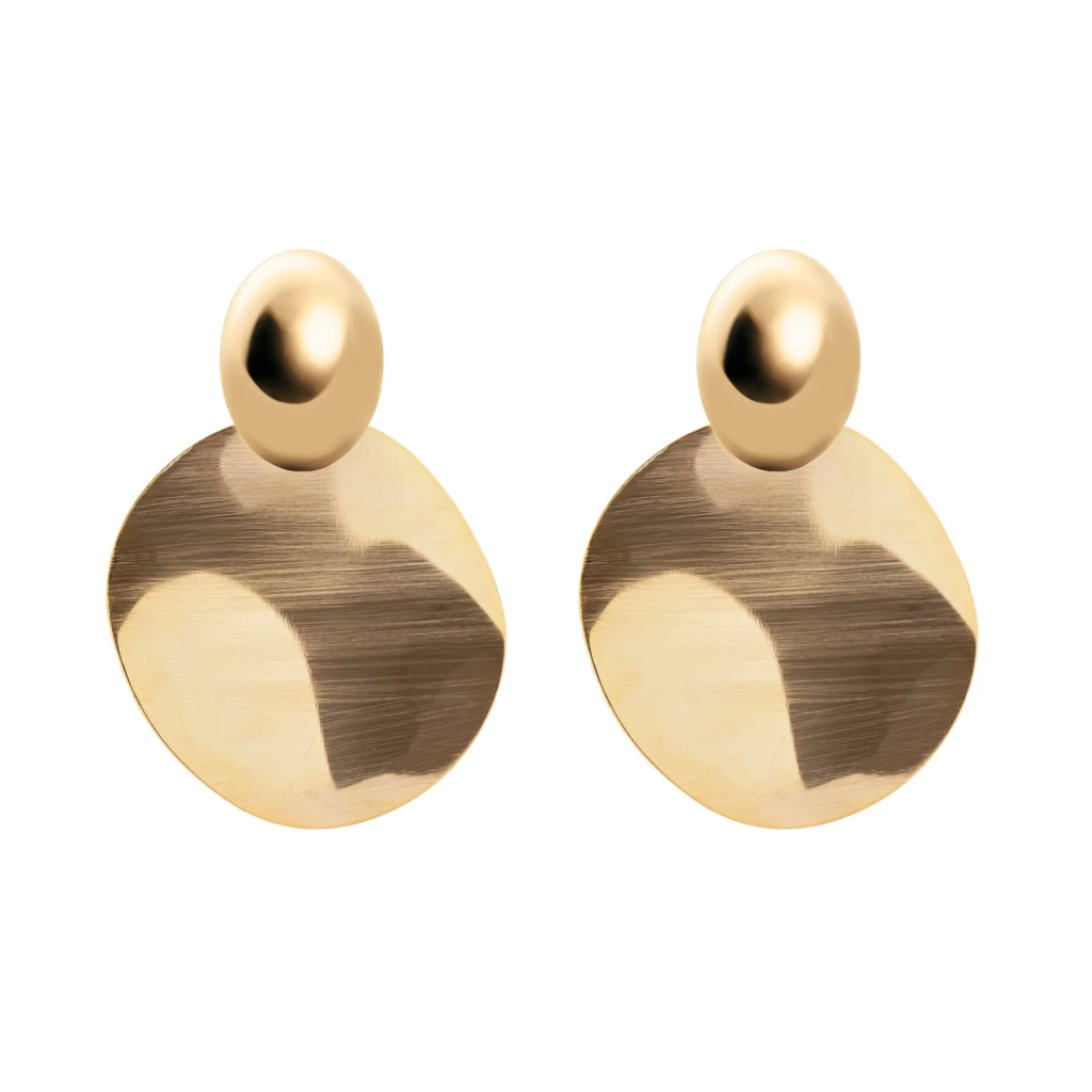 SODINI Orecchini con dischetto ovale Domus - Oro 97C056D SODINI Orecchini con dischetto ovale Domus - Oro 97C056D