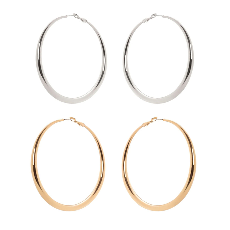 SODINI Large Isabel hoop earrings 91C060