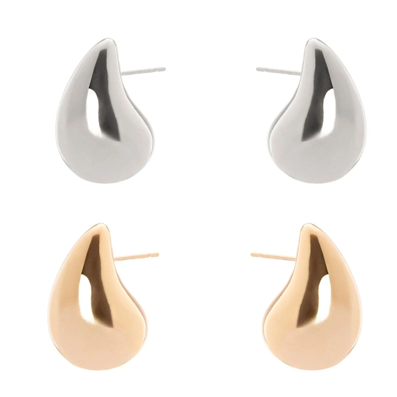 SODINI Domus curved drop earrings 91C150