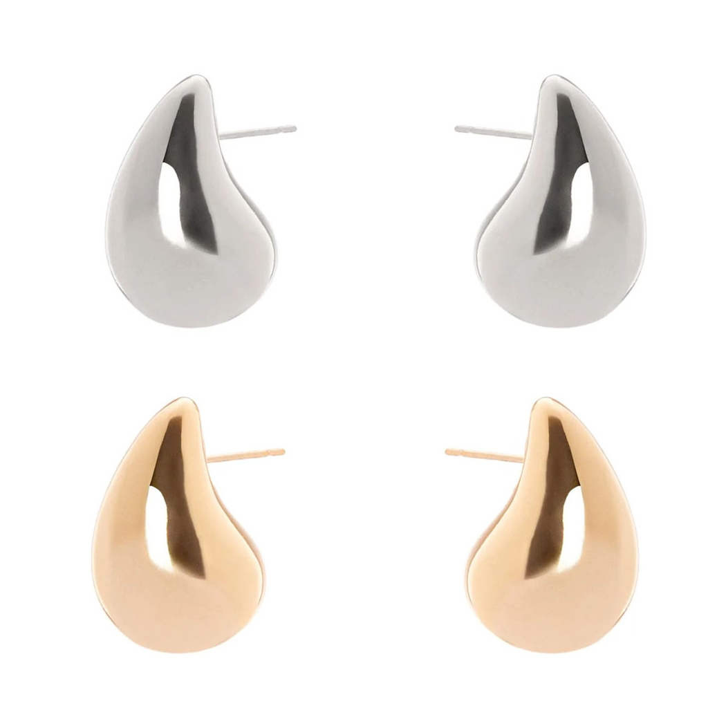 SODINI Domus curved drop earrings 91C150