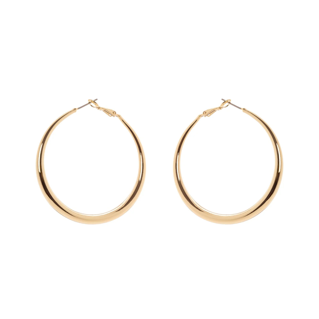 SODINI Ampi orecchini a cerchio Isabel - Oro 91C061D SODINI Ampi orecchini a cerchio Isabel - Oro 91C061D