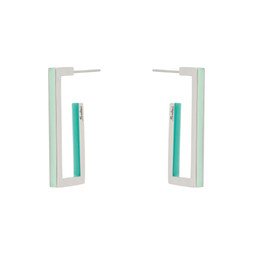SODINI Orecchini a cerchio geometrico Candy 891167