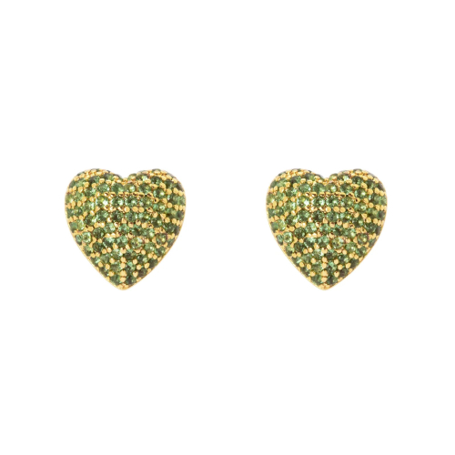 SODINI Orecchini a cuore Petit Pavè 842348