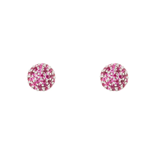 SODINI Orecchini a semi-sfera Petit Pavè 842349