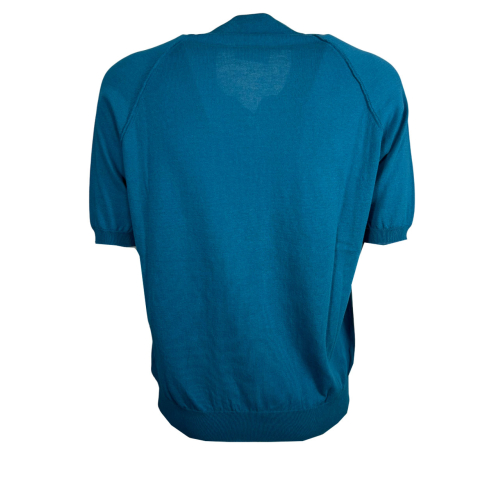ATOMOFACTORY polo uomo con bordo ATF048 100% cotone MADE IN ITALY