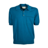 ATOMOFACTORY men's polo with edge ATF048 100% cotton MADE IN ITALY