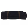 D'AMICO borsa weekend unisex blu 100% canvas tinta unita