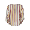 NUMERO PRIMO blusa donna righe multicolor SN5-561E MADE IN ITALY
