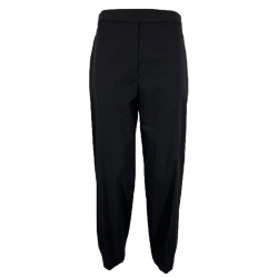 TADASHI pantalone donna tessuto tecnico invernale nero ovetto TAI255023 MADE IN ITALY